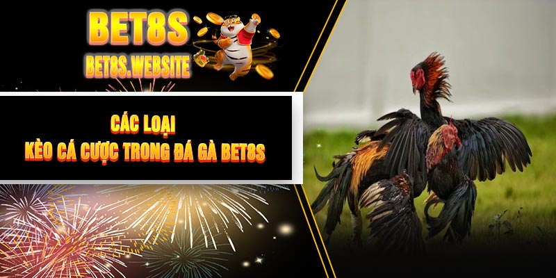 Các Loại Kèo Cá Cược Trong Đá Gà BET8S